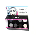 Look Rainbow 8-Color Eyeshadow Palette Smoky Metallic No. 02