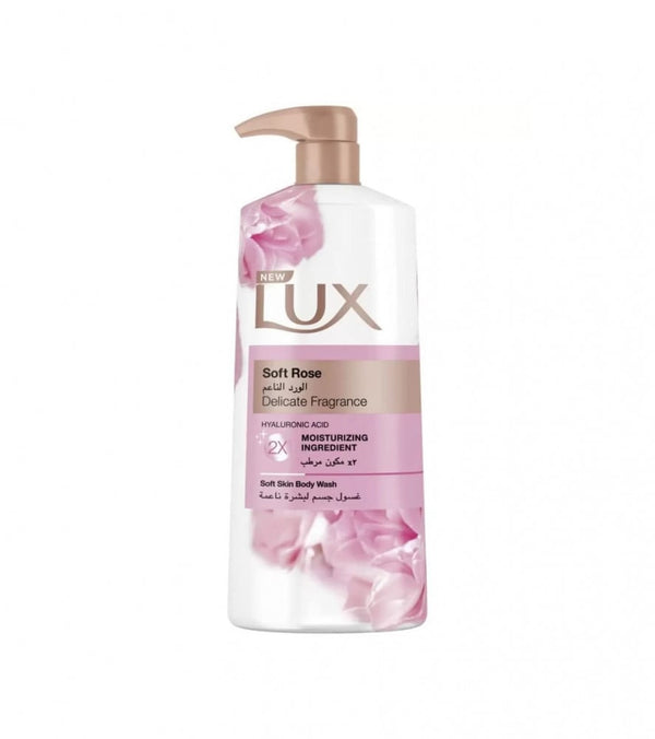 Lux Soft Rose Moisturizing Body Wash with Almond Oil, 700ml