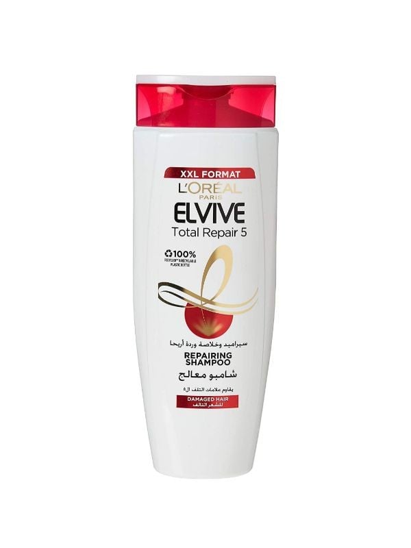 L'Oreal Paris Elvive Repairing Shampoo - Damage Repair, Nourishing, 600ml