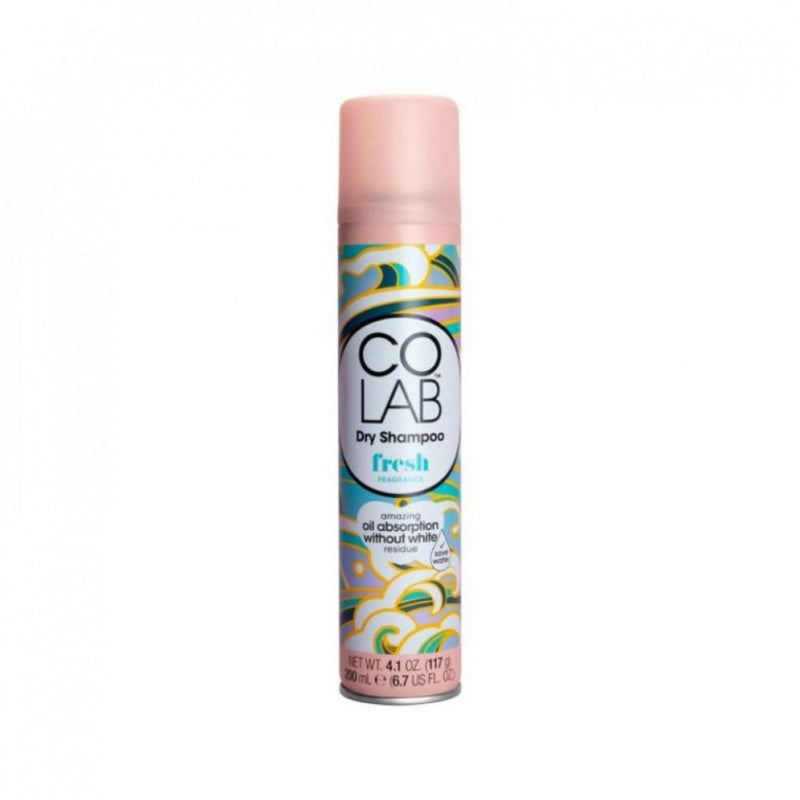 Colab Dry Shampoo Fresh Scent Waterless Formula 200ml