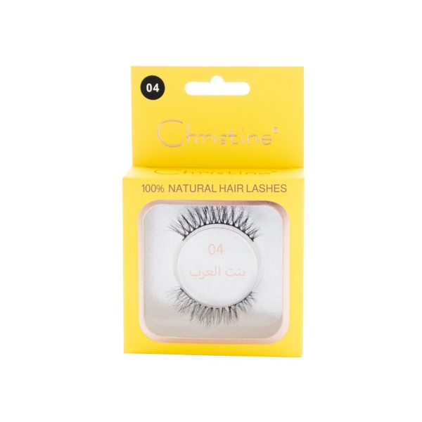 Christine Natural Eyelashes 04 Bint Al Arab False Lashes