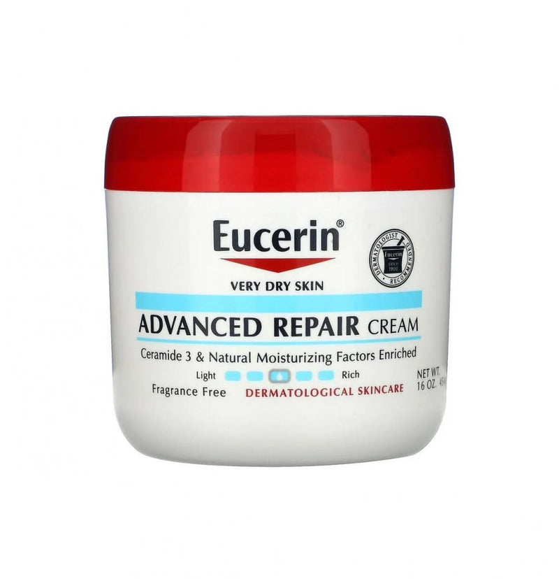 Eucerin Advanced Repair Moisturizing Cream with 10% Urea & Ceramides, 454ml