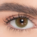 Green Contact Lenses Monthly Replacement Natural Looking Natural 2 Lenses