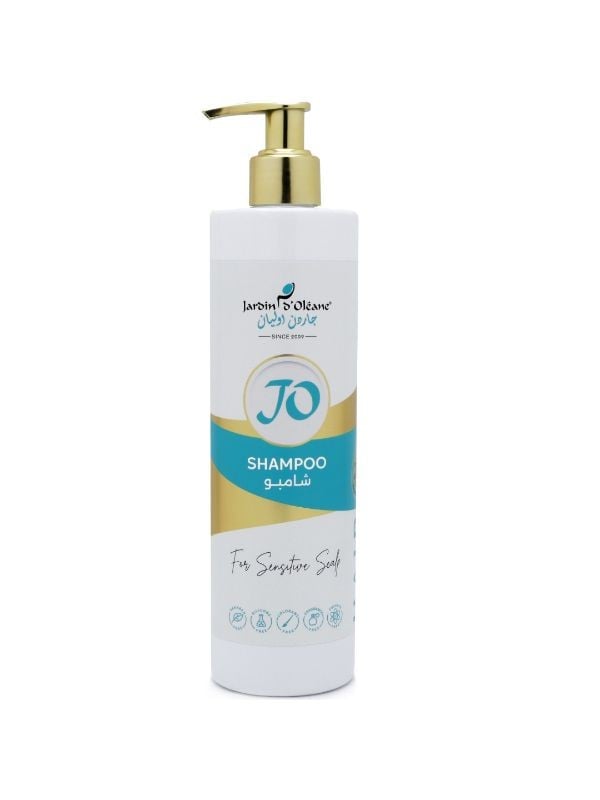 Garden Olean Go Sensitive Scalp Shampoo - Sulfate-Free, Fragrance-Free, 380ml