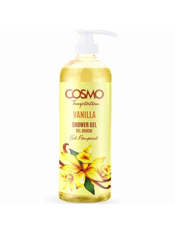 Shower Gel Vanilla Scent Nourishing Cosmo 1000ml