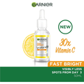 Garnier Fast Bright Serum with 30X Vitamin C for Dark Spot Correction, 50ml