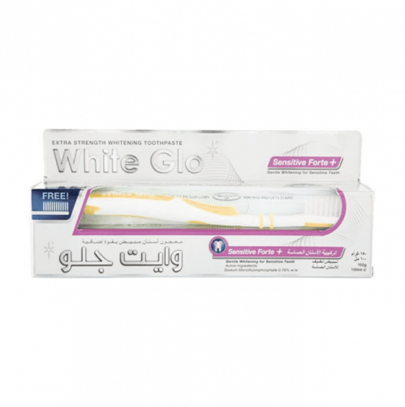White Glo Sensitive Toothpaste - Fluoride Formula