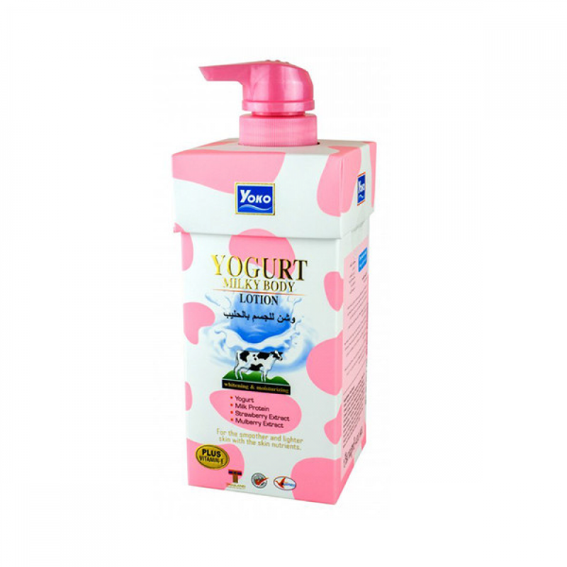 Yoko Milk Body Lotion with Vitamin E and Yogurt, 400ml