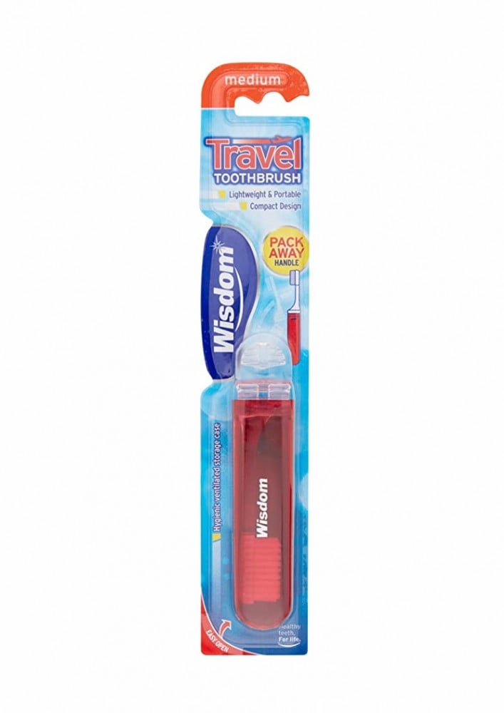 Wisdom Interspace Travel Toothbrush Single-Tuft Design