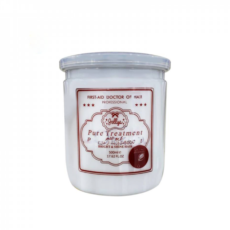 Jellys Argan Oil Hair Moisturizing Cream, Deep Conditioning, 500ml