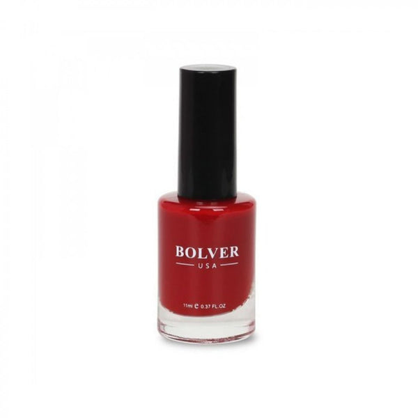 Bolver High-Shine Nail Polish with Round Brush, UV Resistant