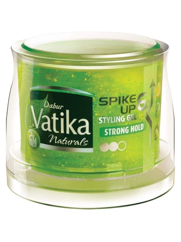 Vatika Strong Hold Hair Gel with Lemon, Henna & Olive Oil - 250 ml