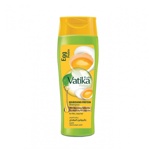 Vatika Protein and Egg Shampoo, Strengthening Formula, 400ml