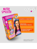 Cosmo Bounz Nutri Smooth Shampoo and Conditioner Set Amino Acids Vitamins 400ml