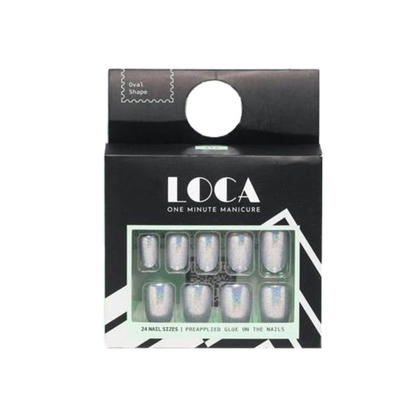 Luca Artificial Nails French Manicure Self-Adhesive No. 3 24 Pieces