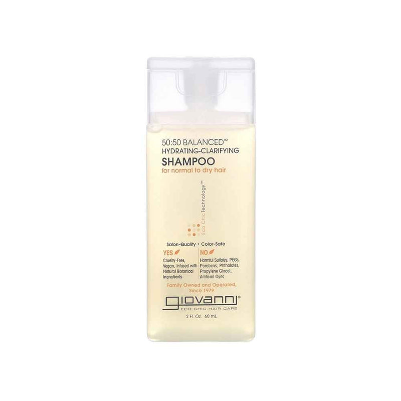 Clarifying Shampoo for Hard Water Balanced Hydration Giovanni 60ml