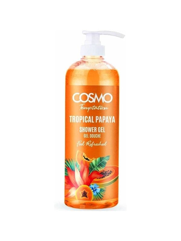 Shower Gel Tropical Papaya Brightening Cosmo 1000ml