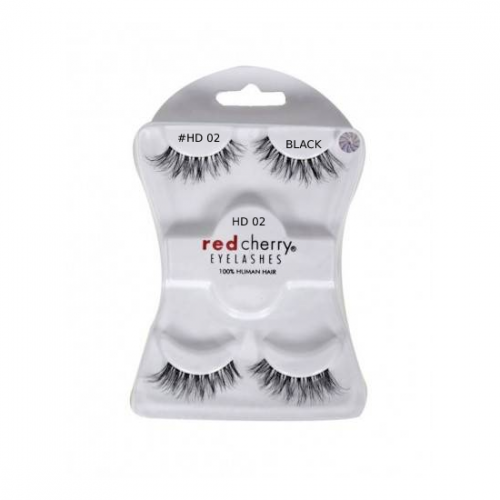 Red Cherry Eyelashes HD02 Kit 100% Natural Human Hair