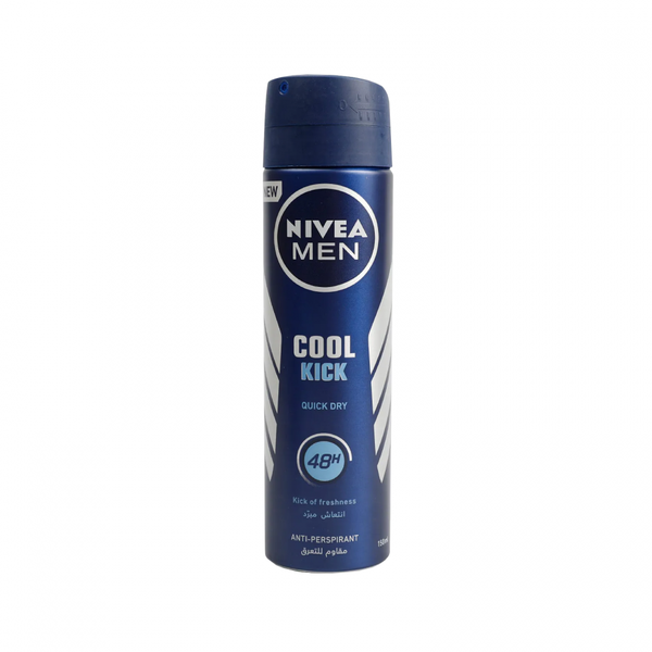 Nivea Men Cool Kick Deodorant Spray 48-Hour Protection 150 ml