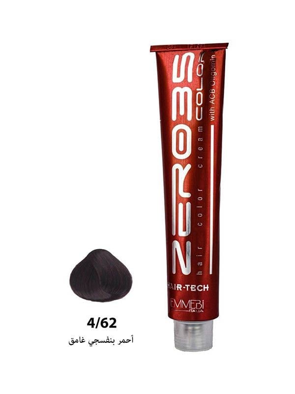 Zero 35 Italian Hair Dye Red Colors 4/62