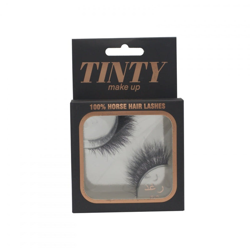 Tinty Horsehair Eyelashes Raghad No. 6 Reusable Strip Lashes