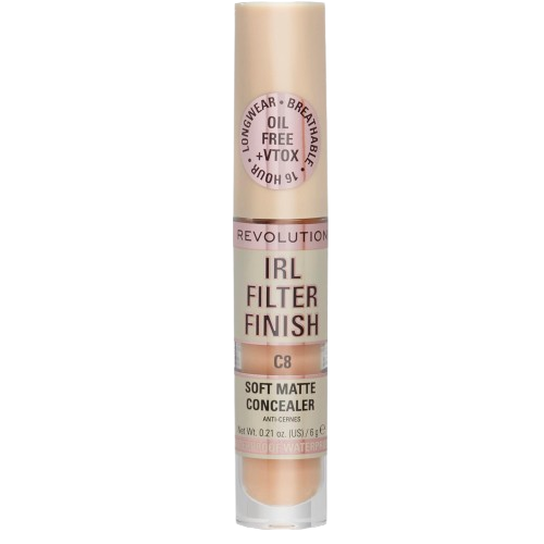 Revolution IRL Filter Finish Concealer - Full Coverage - Hyaluronic Acid