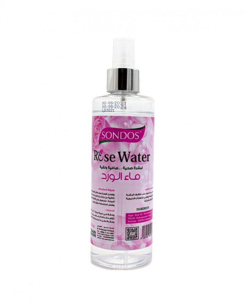 Sundus Rose Water Spray Natural Toner - Hydrate & Refresh, 250ml