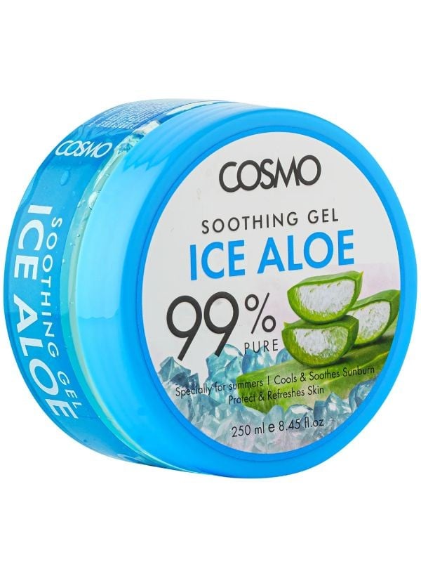 Aloe Vera Gel for Sunburn Relief Soothing Moisturizing 99% Pure Cosmo 250ml