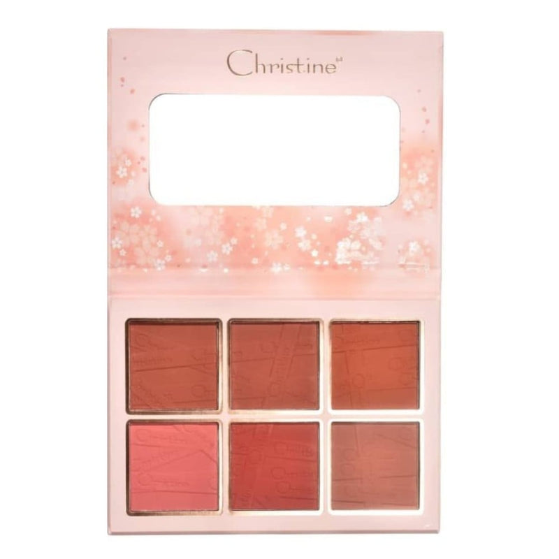 Christine 6 Color Blush Palette - CH-B2202