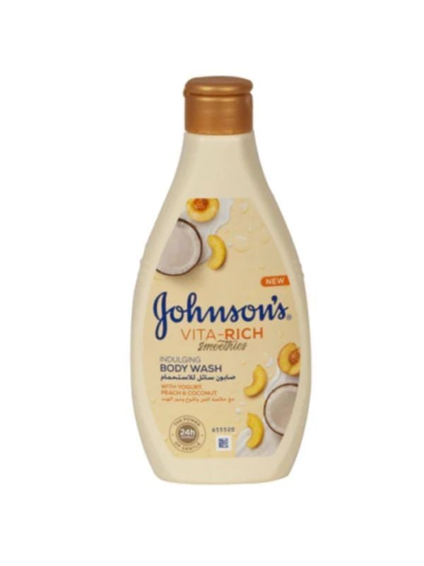 Johnson's Vita Rich Body Wash - Peach & Coconut, 250ml