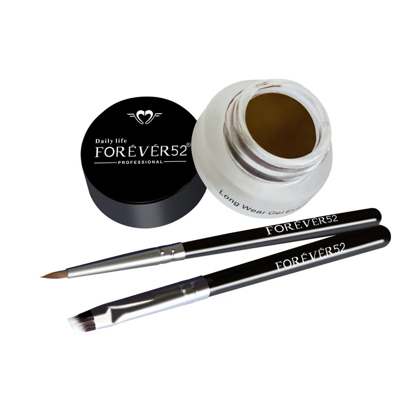 Forever52 Gel Eyeliner and Tattoo Eyebrow Definer Waterproof 008 Chocolate