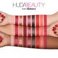 Huda Beauty Ruby Obsessions Eyeshadow Palette - 9 Shades Matte & Metallic