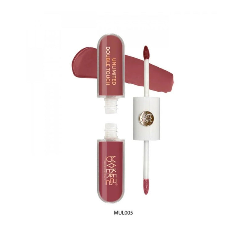 Makeover 22 Matte and Glossy Liquid Lipstick MUL005 Long-Lasting