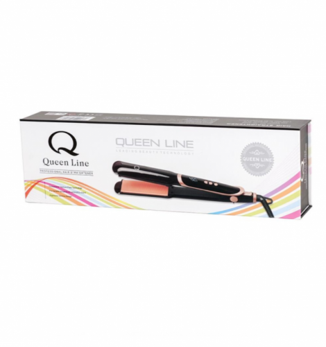 Queen Line Ceramic Flat Iron 1-inch Up to 450°F