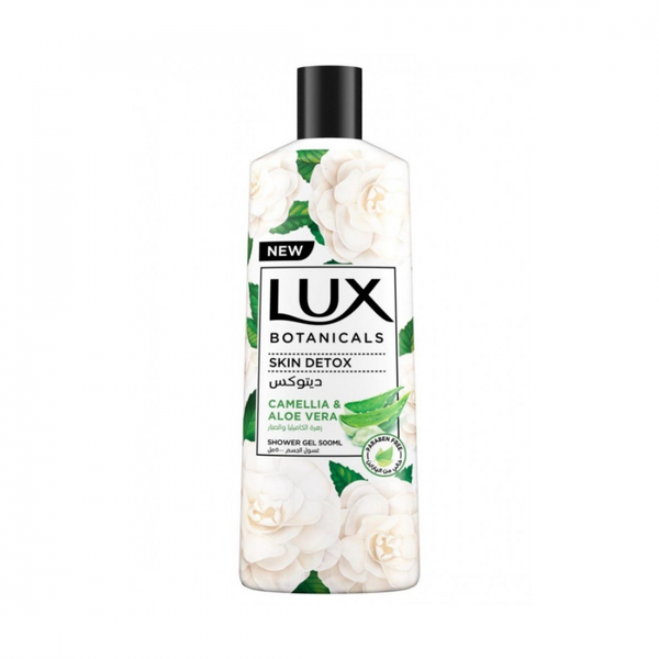 Lux Botanicals Body Wash Camellia Flower and Aloe Vera 500ml