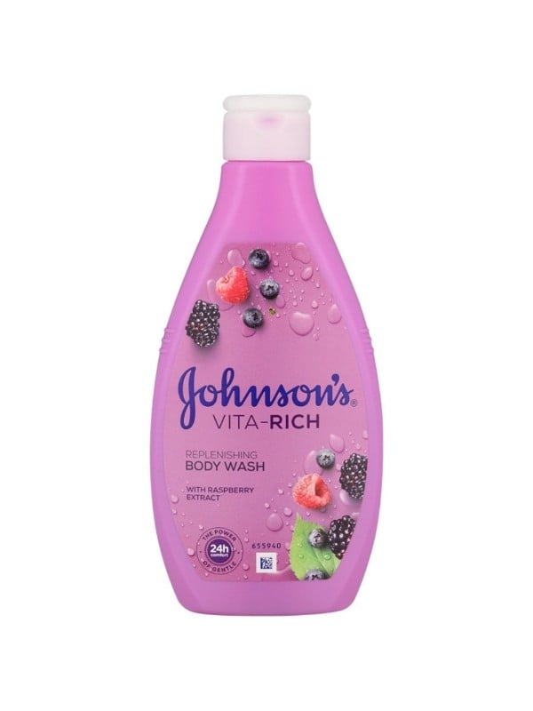 Shower Gel Vita-Rich Raspberry Extract Johnson's 400ml
