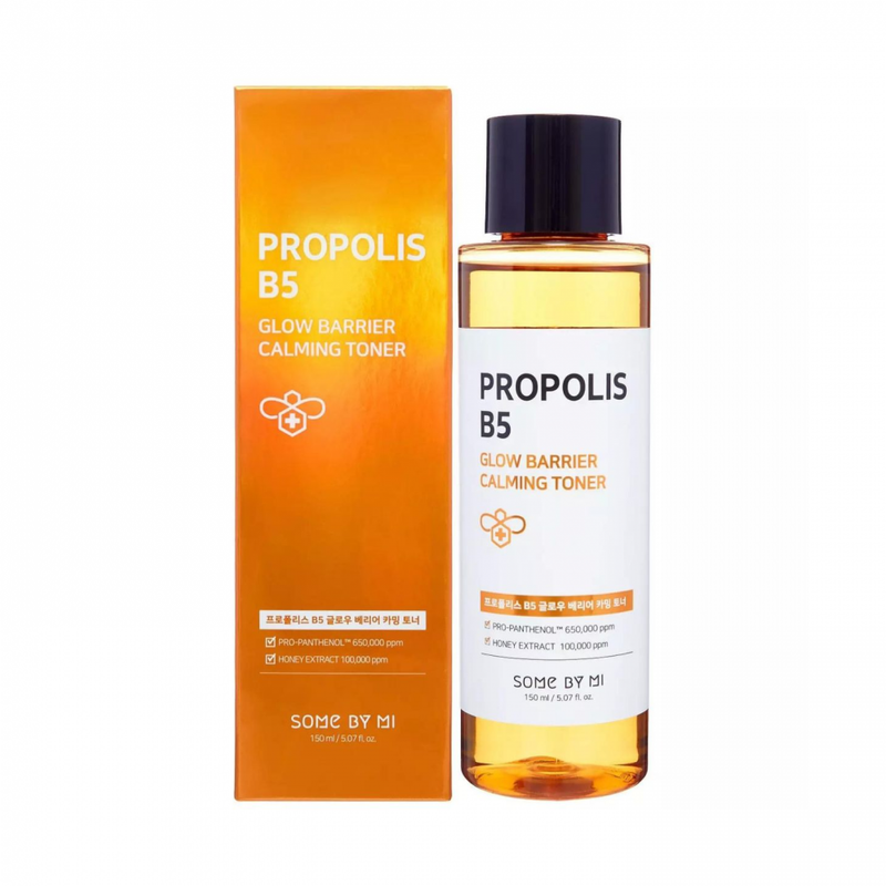 Some By Mi Propolis B5 Glow Barrier Soothing Toner, 65% Propolis, 150ml