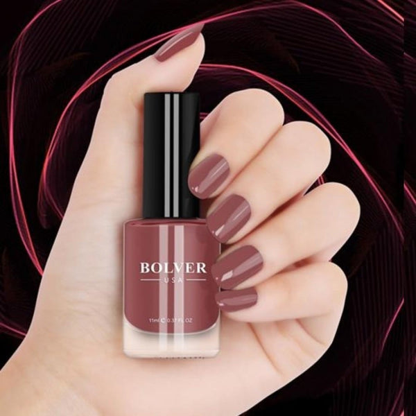 Bolver Nail Polish 601 Bluever High-Shine Fade-Resistant Formula