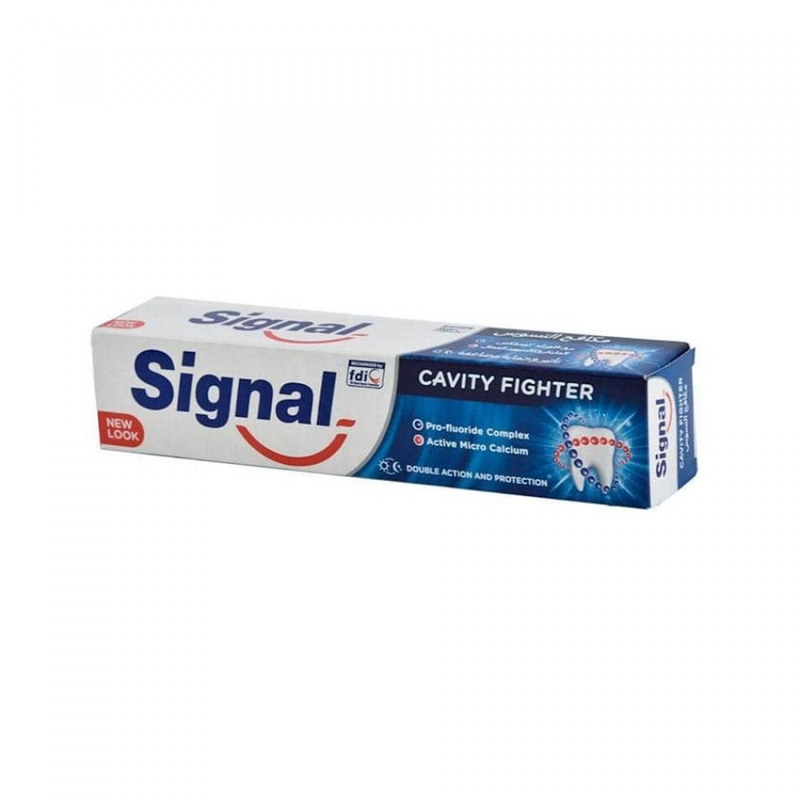 Signal Anticavity Toothpaste with Fluoride for Enamel Support, 120ml