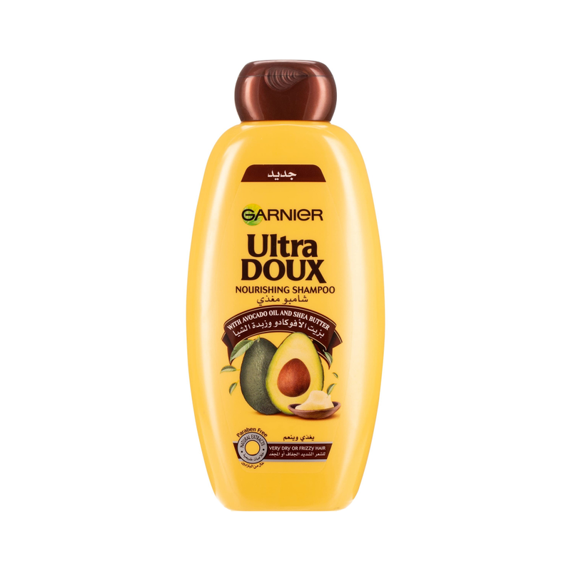 Garnier Shampoo for Dry Hair, Avocado Oil and Shea Butter, 600ml