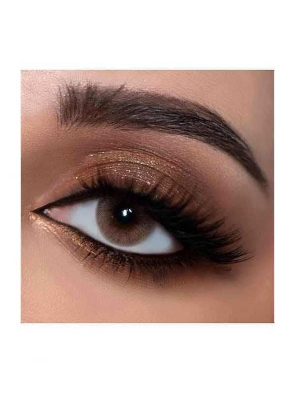 Caramel Contact Lenses Warm Brown LensMe 14.5mm 1 Pair