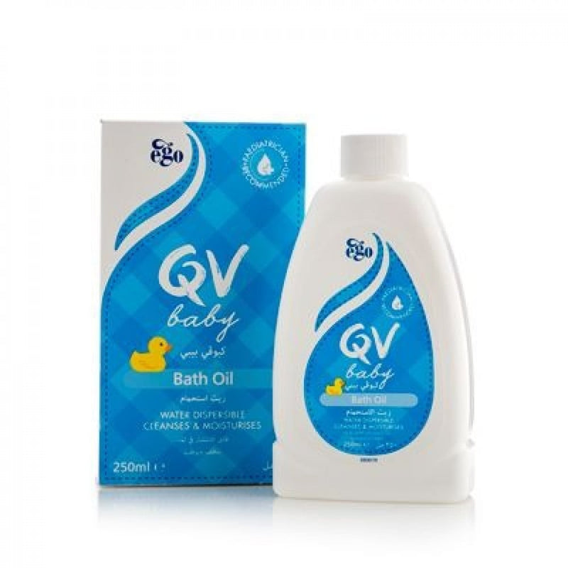 QV Baby Bath Oil Fragrance-Free Moisturizing 250ml