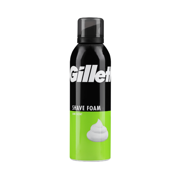 Gillette Shaving Foam, Lemon Scent, 200ml