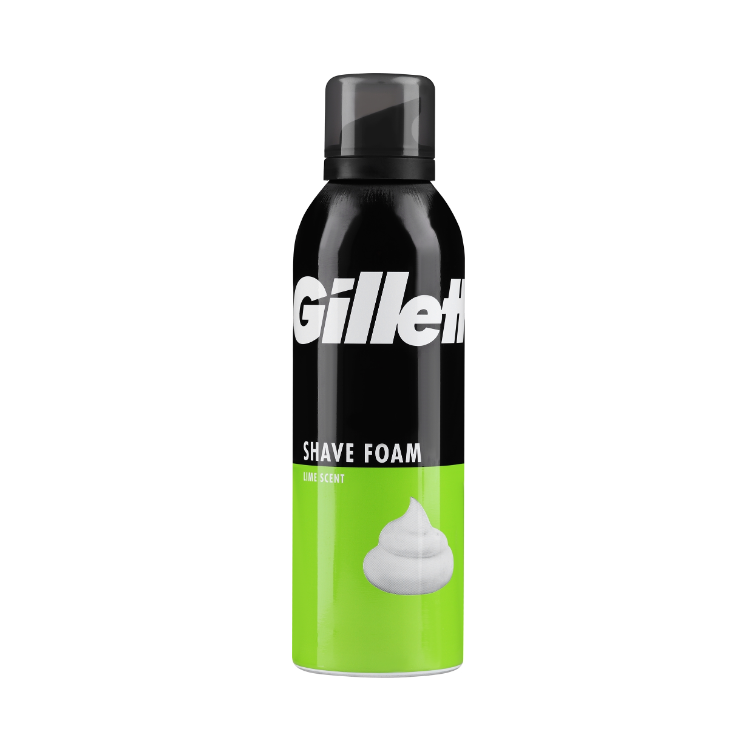 Gillette Shaving Foam, Lemon Scent, 200ml
