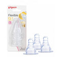Pigeon Silicone Teat Large 3 Pack