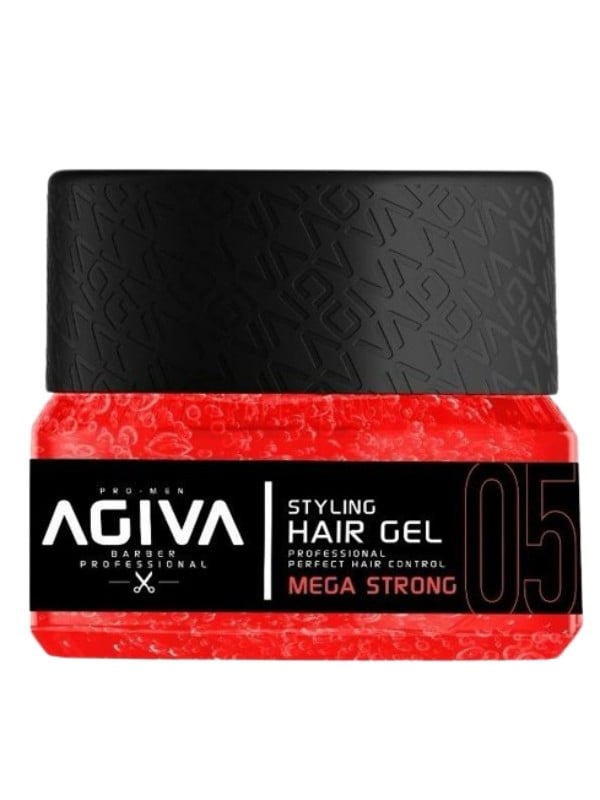 Agiva Hair Styling Gel 05 Mega Strong - Maximum Hold, All Day Fixation, 700ml
