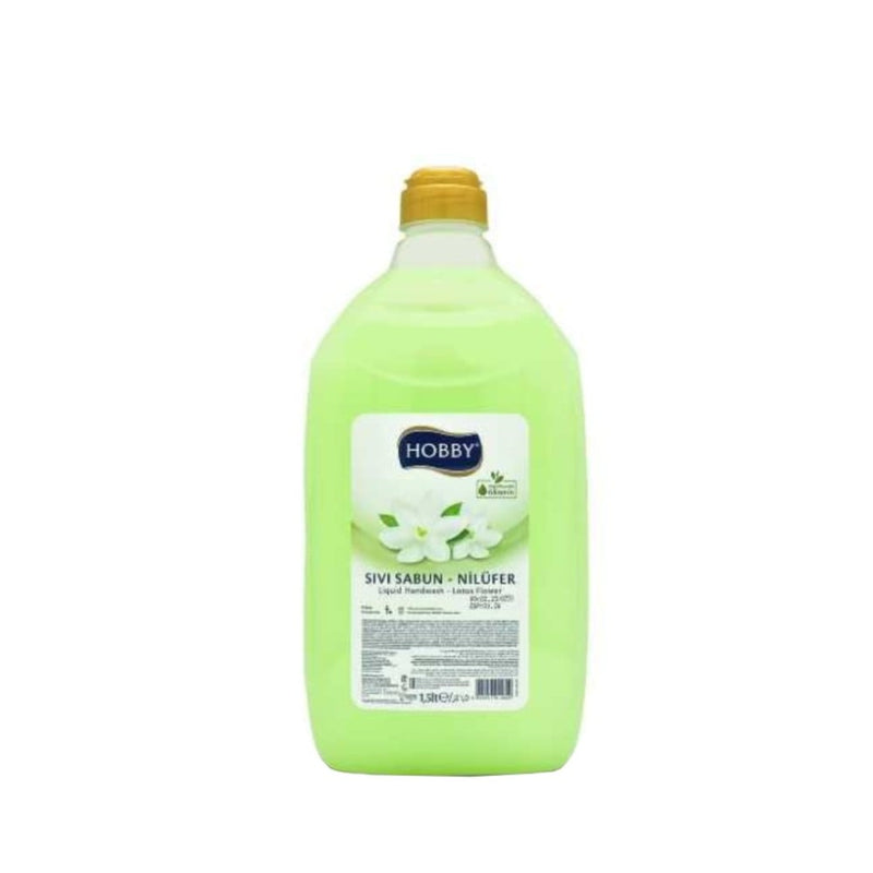 Hobby Lotus Flower Liquid Hand Wash, Moisturizing, 1.5L