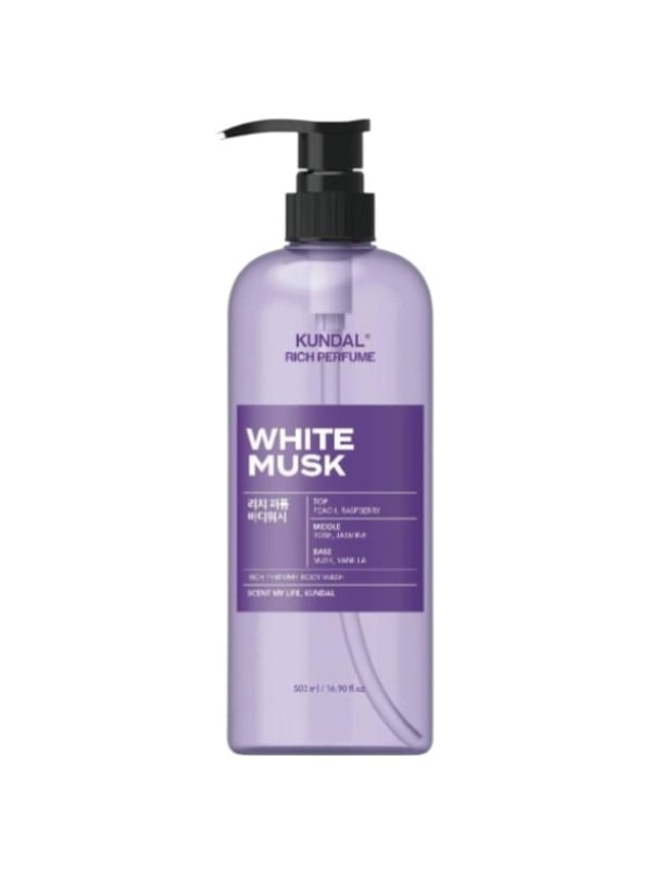 Kundal Rich Perfume Body Wash White Musk 500 ml