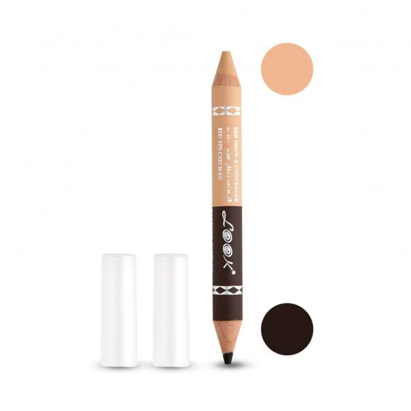 Look Eyebrow Pencil and Concealer Dual-Ended Pen