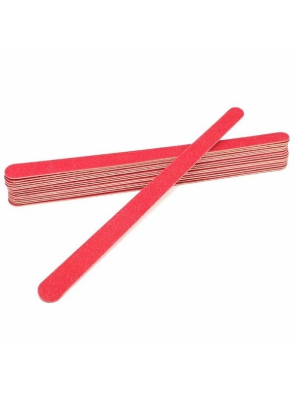 Unipro Wooden Nail Files 10 Pieces - Rectangular